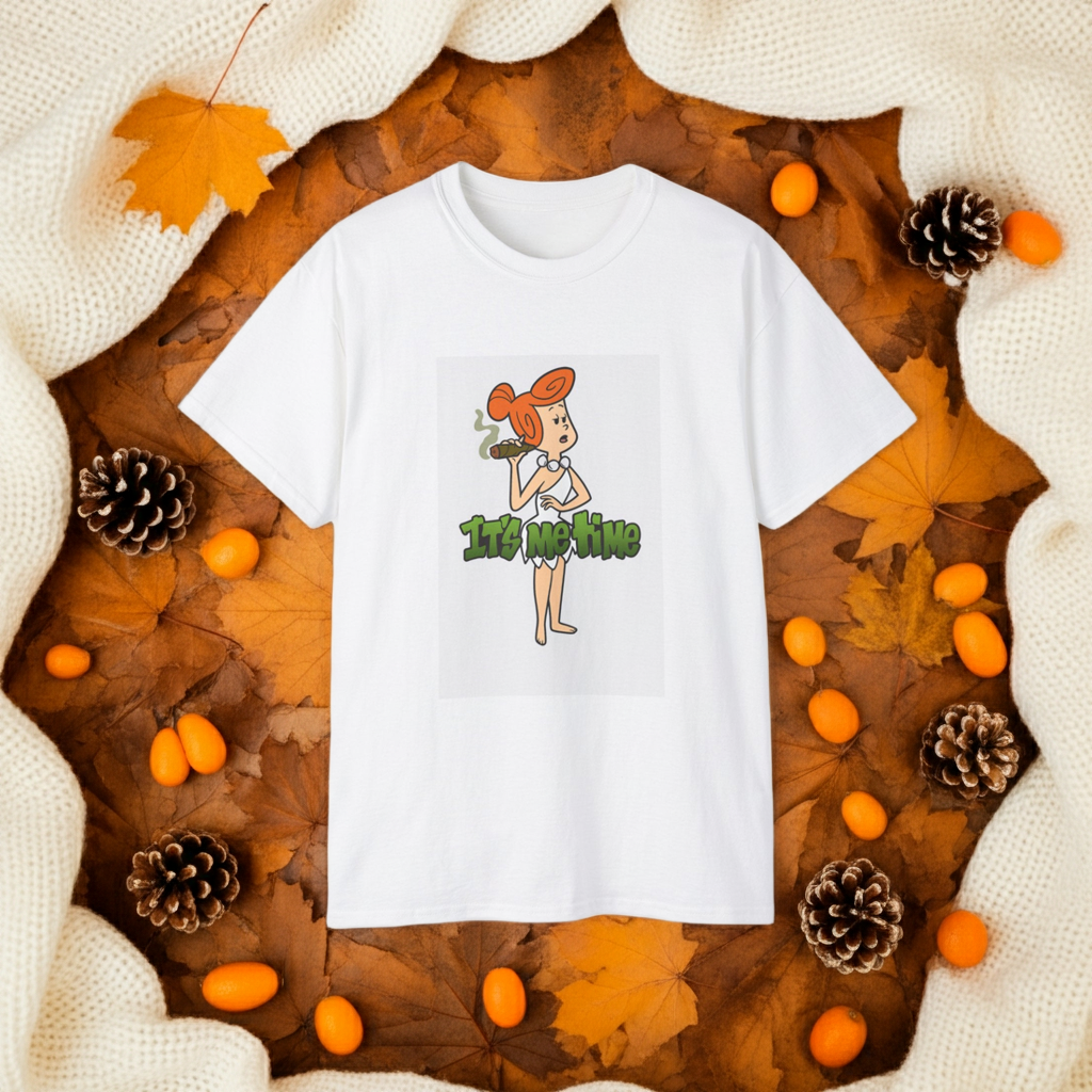 Retro Cartoon Tee with Fun Illustration, Unisex Cotton Shirt, Gift for Kids and Teens, Casual Wear, Summer Fun, Cartoon Character T-Shirt