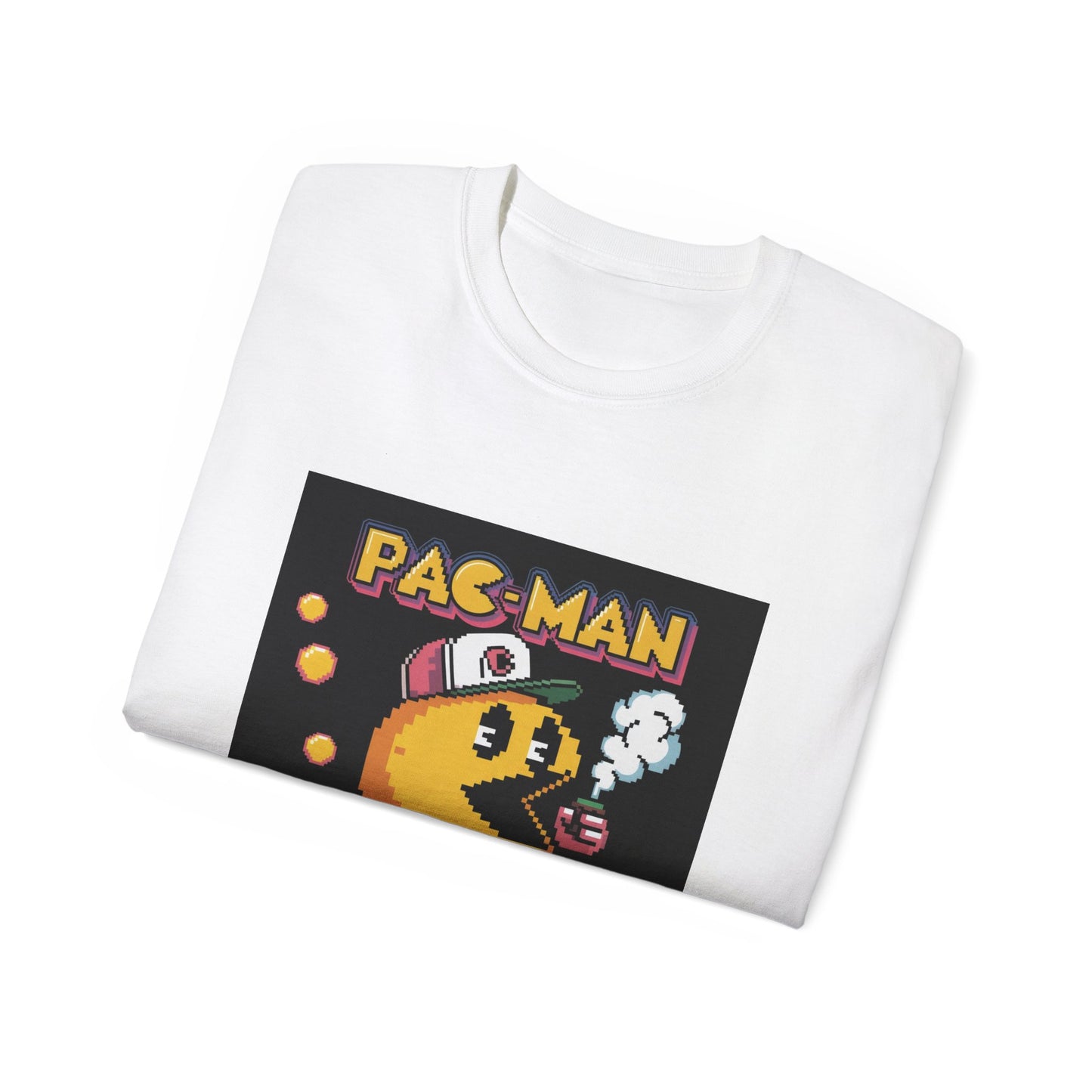 Pac-Man Retro Gaming Tee - Unisex Ultra Cotton T-Shirt, Video Game Merchandise, Nostalgic Gift, 80s Theme Apparel, Gamer Fashion