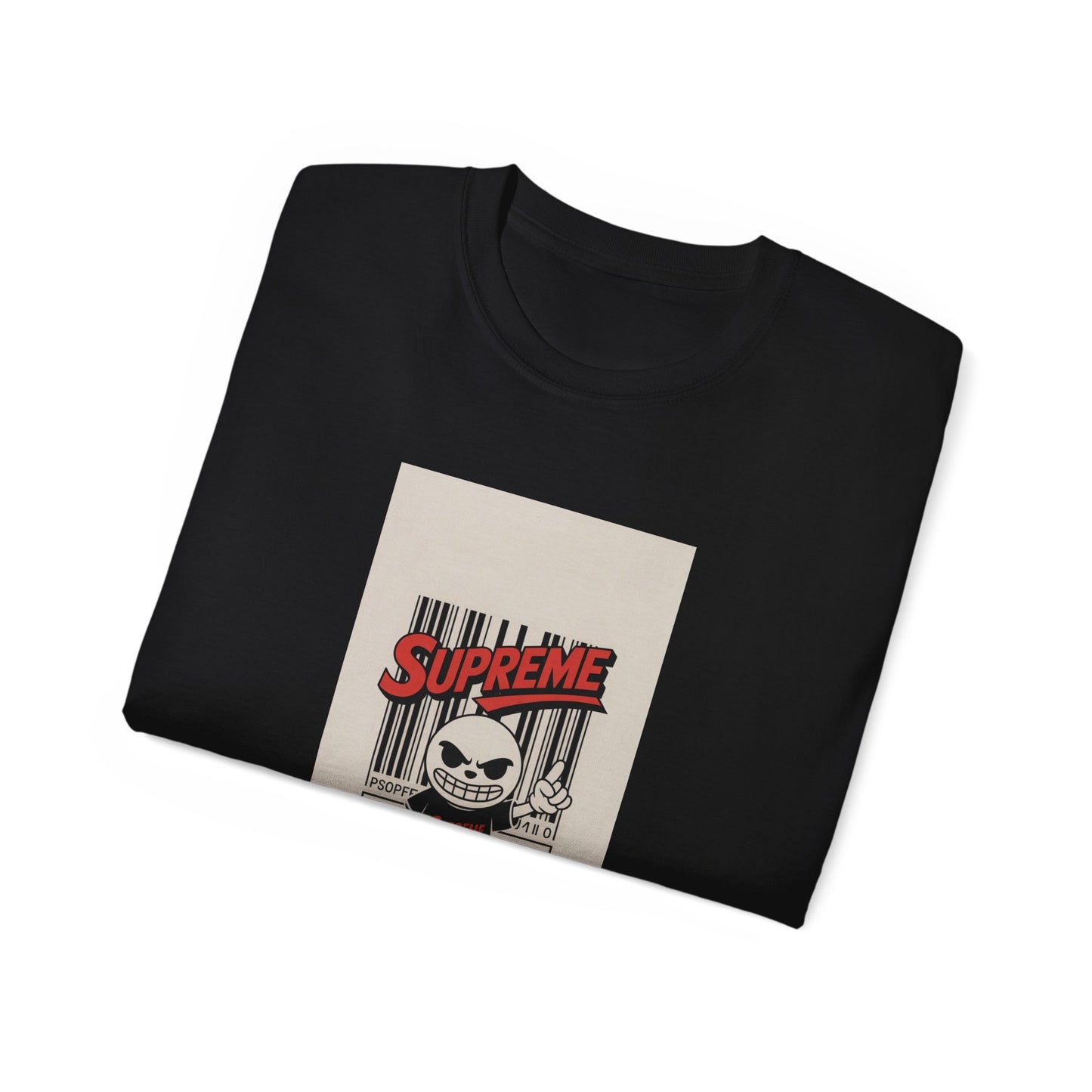 Supreme Graphic Tee, Unisex Cotton T-Shirt, Streetwear Apparel, Casual Summer Top, Gift for Him/Her