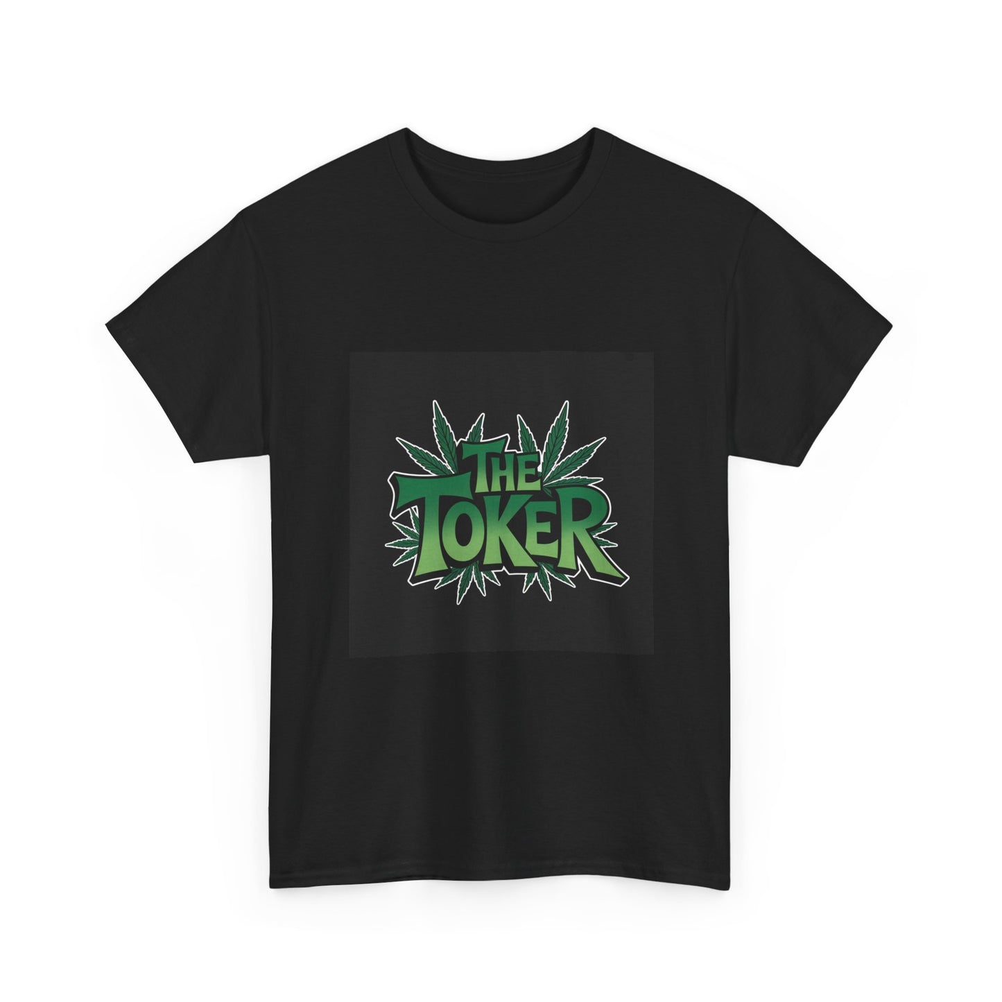 Green Toker Tee for Cannabis Lovers, Unisex Heavy Cotton Shirt, Stoner Gift, Birthday Present, Casual Wear