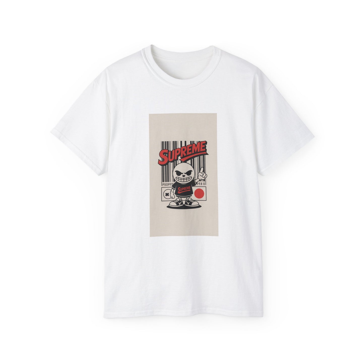 Supreme Graphic Tee, Unisex Cotton T-Shirt, Streetwear Apparel, Casual Summer Top, Gift for Him/Her