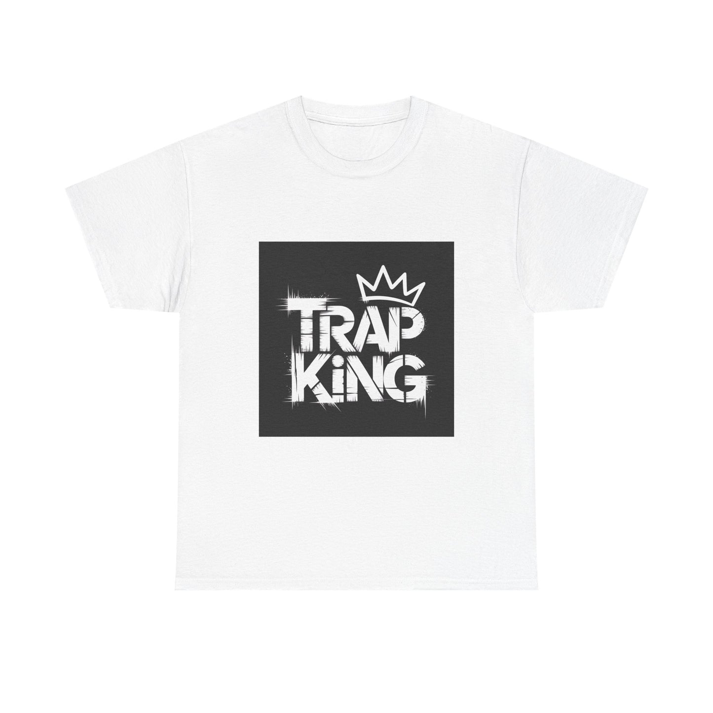 Trap King T-Shirt – Streetwear Graphic Tee with Crown Logo