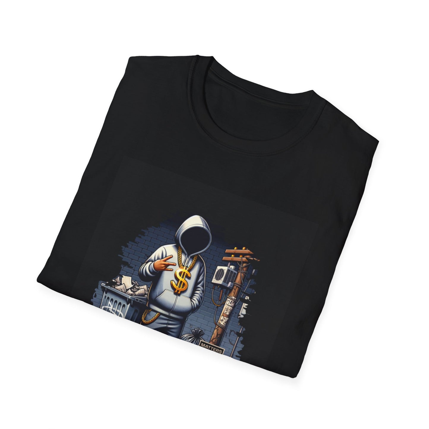 Money Astronaut T-Shirt — “Money Is All That Matters” Graphic Tee