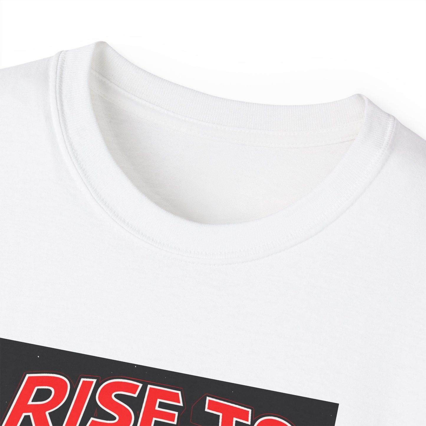 Motivational Graphic Tee - Rise to Shine, Unisex Cotton Shirt for Confidence, Casual Wear, Gift for Him/Her, Inspirational Apparel