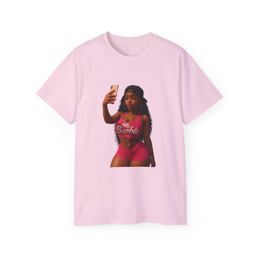 Barbie-Inspired Unisex Tee, Fun T-Shirt for Summer, Gift for Barbie Lovers, Trendy Fashion Top, Birthday Celebration Apparel