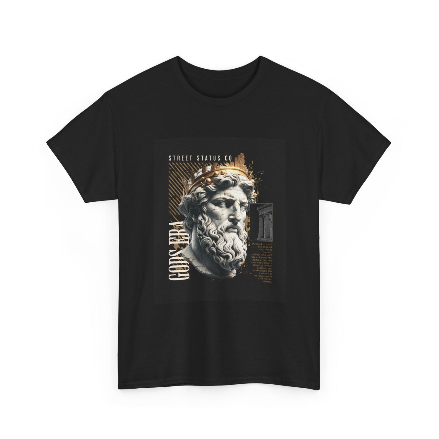 Street Art Inspired Unisex Heavy Cotton Tee, Casual Wear, Stylish Graphic T-Shirt, Gifts for Art Lovers, Streetwear Fashion