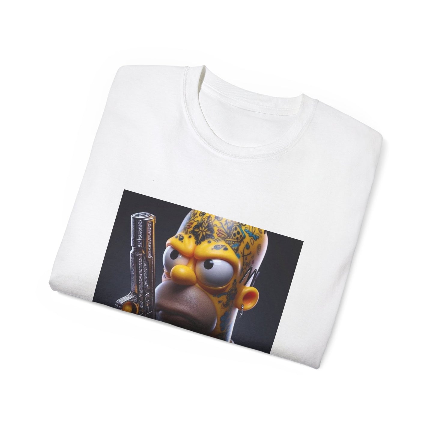 Street Art Inspired Tee, Unisex Graphic T-Shirt, Urban Fashion, Creative Gift Idea, Casual Wear for Art Lovers