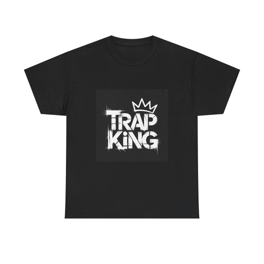 Trap King T-Shirt – Streetwear Graphic Tee with Crown Logo