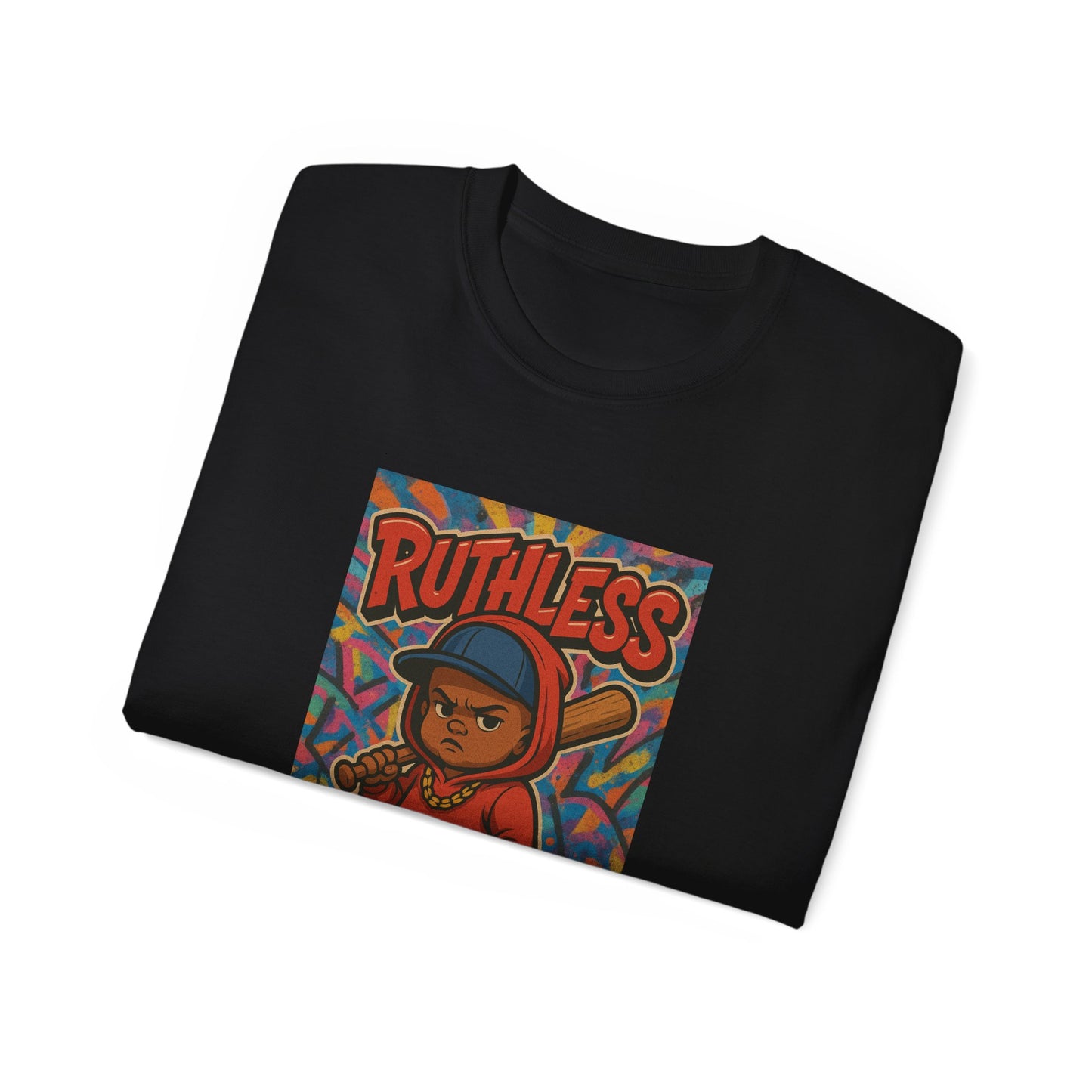 Ruthless Graphic Tee, Unisex Cotton Shirt, Streetwear Style, Gift for Him/Her, Casual Wear, Graphic Art Top
