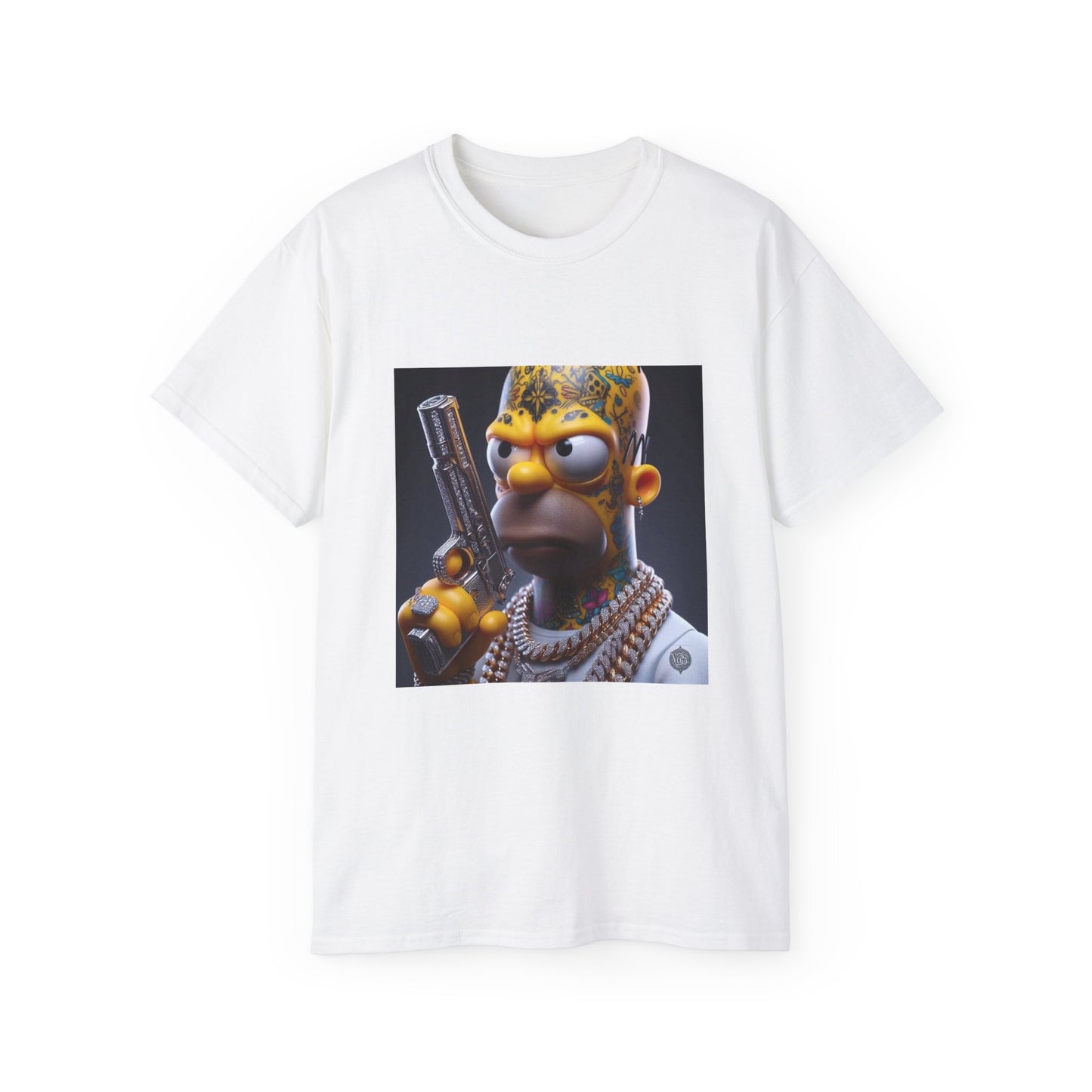 Street Art Inspired Tee, Unisex Graphic T-Shirt, Urban Fashion, Creative Gift Idea, Casual Wear for Art Lovers