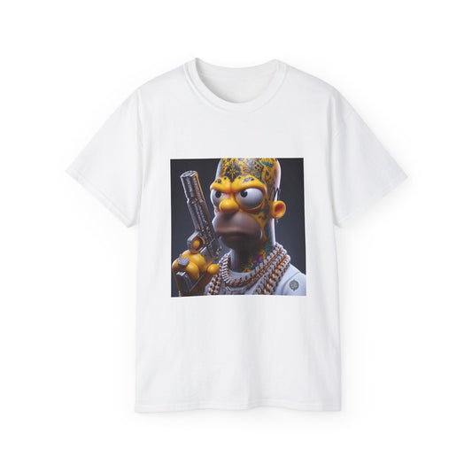 Street Art Inspired Tee, Unisex Graphic T-Shirt, Urban Fashion, Creative Gift Idea, Casual Wear for Art Lovers