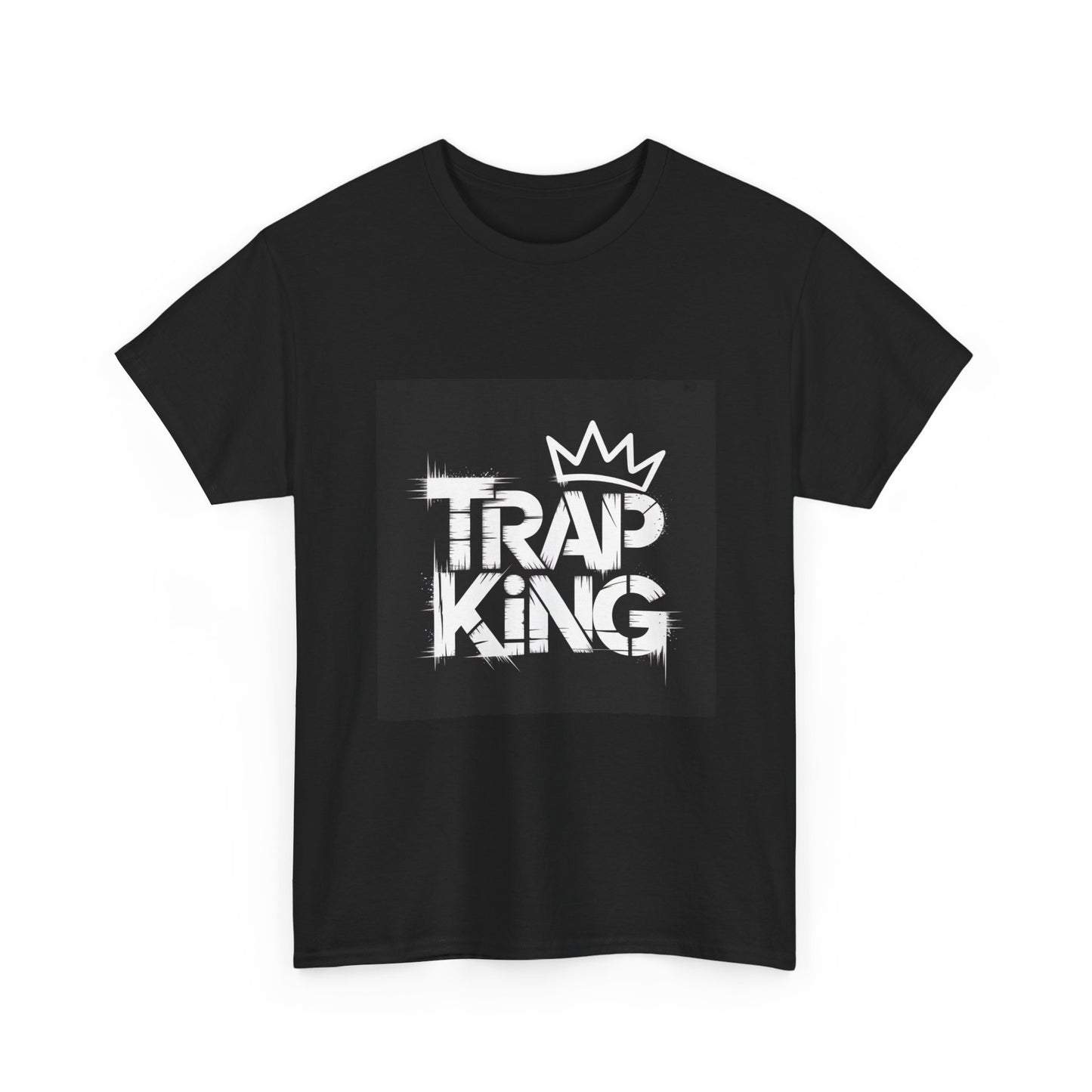 Trap King T-Shirt – Streetwear Graphic Tee with Crown Logo