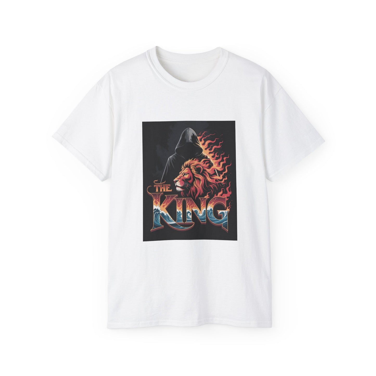 King of the Jungle Tee - Unisex Ultra Cotton Tee, Birthday Gift, King Lion Shirt, Animal Lover Apparel, Cool Graphic T-Shirt, Casual Wear