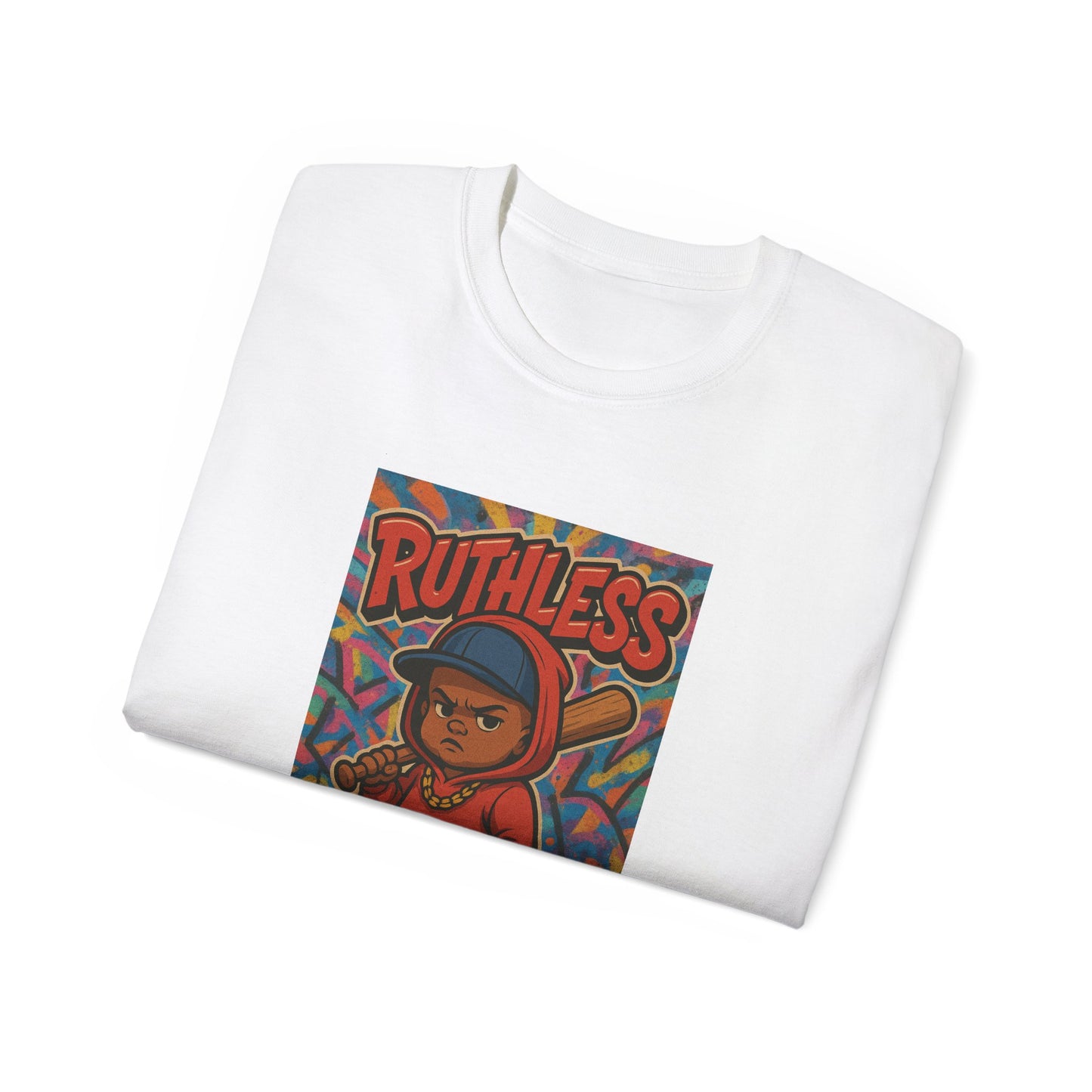 Ruthless Graphic Tee, Unisex Cotton Shirt, Streetwear Style, Gift for Him/Her, Casual Wear, Graphic Art Top